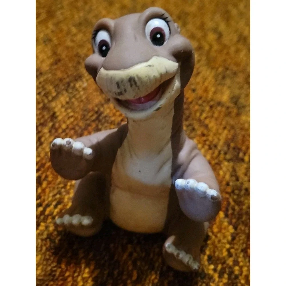 Vintage UCS & Amblin 1988 Land Before Time‎ Little Foot Hand Puppet Brown 6